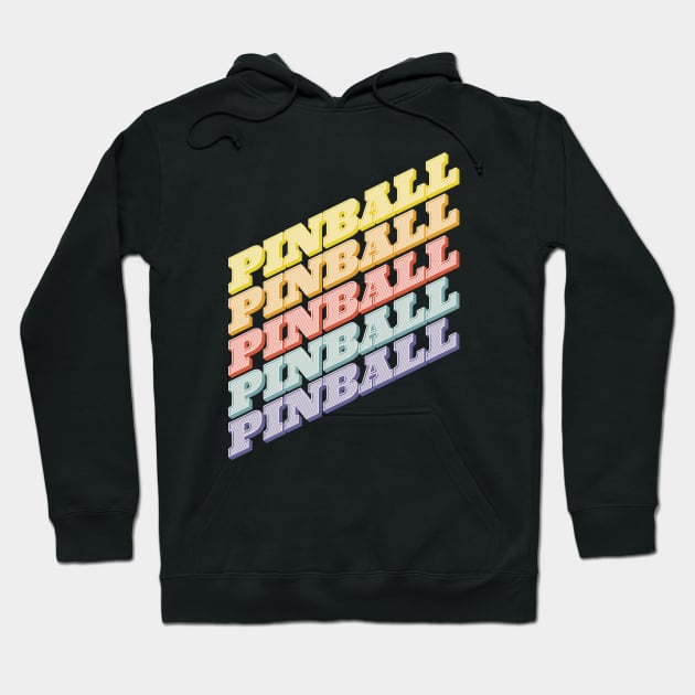 Pinball Retro Hoodie by Issho Ni